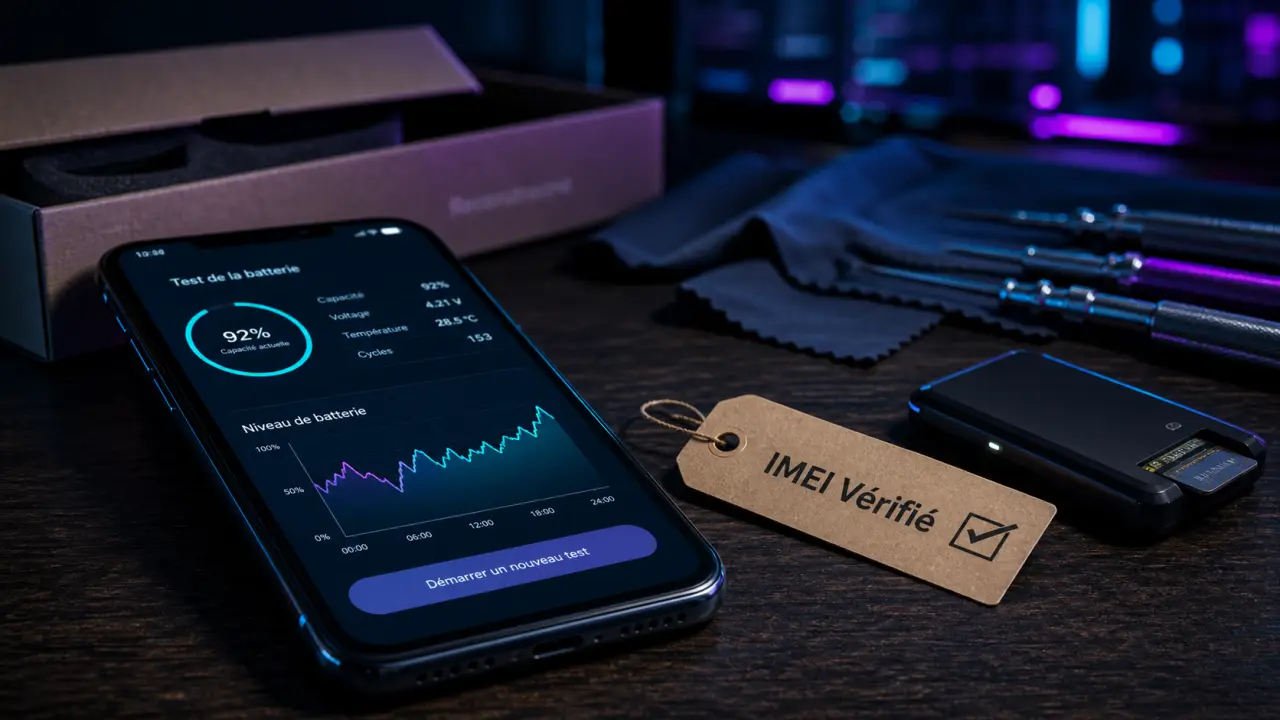 Smartphone reconditionné: bon plan ou arnaque ? Test batterie et IMEI vérifié