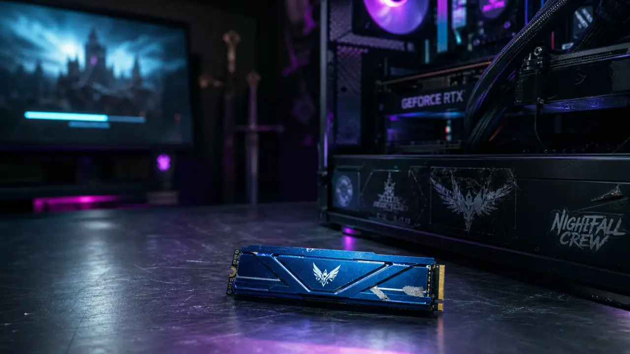 SSD for games Gen 4 1 To pour PC jeu, compatible, rapide