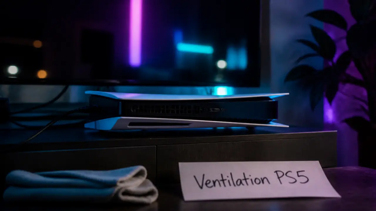 Comment positionner la PS5 : socle vertical ou horizontal pour une bonne ventilation
