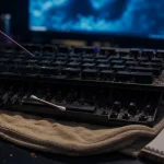 Nettoyer clavier avec air comprimé et alcool 70%