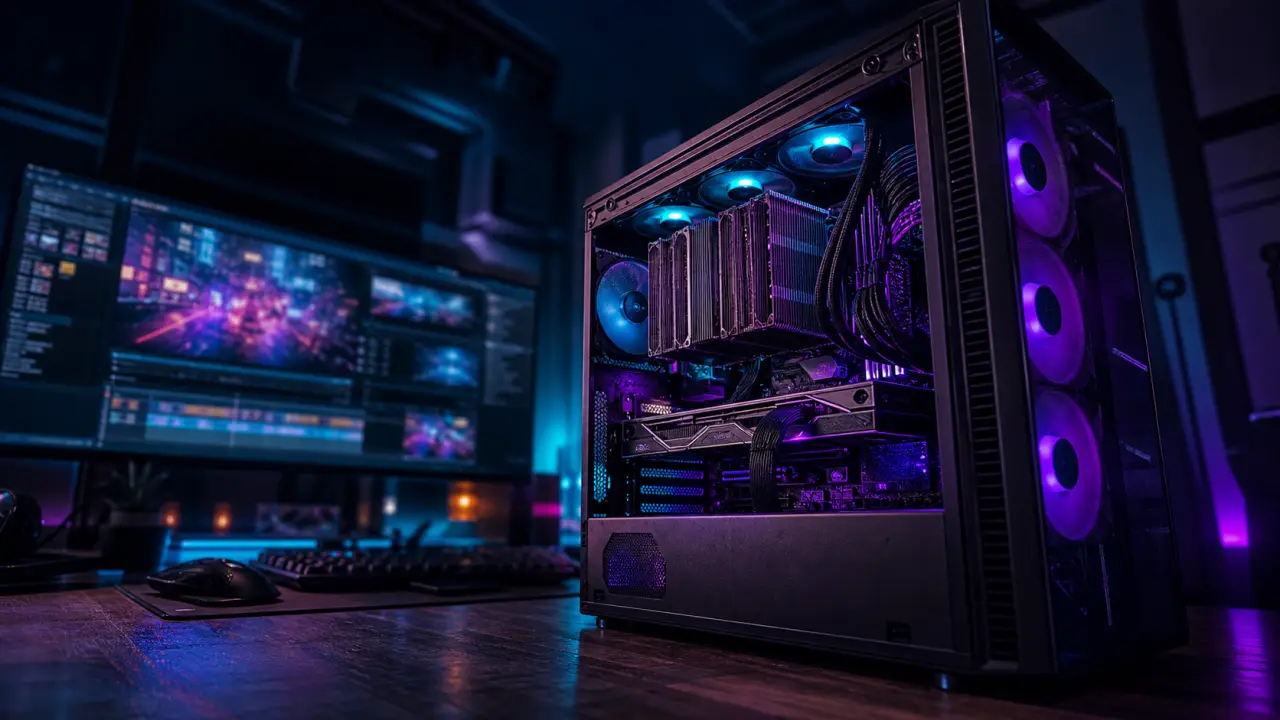 pc gamer 3090 4K : PC RTX 3090 avec refroidissement sérieux