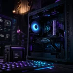 PC gamer GTX 1650, SSD 500 Go et 8 Go DDR4 (vérifier avant achat)