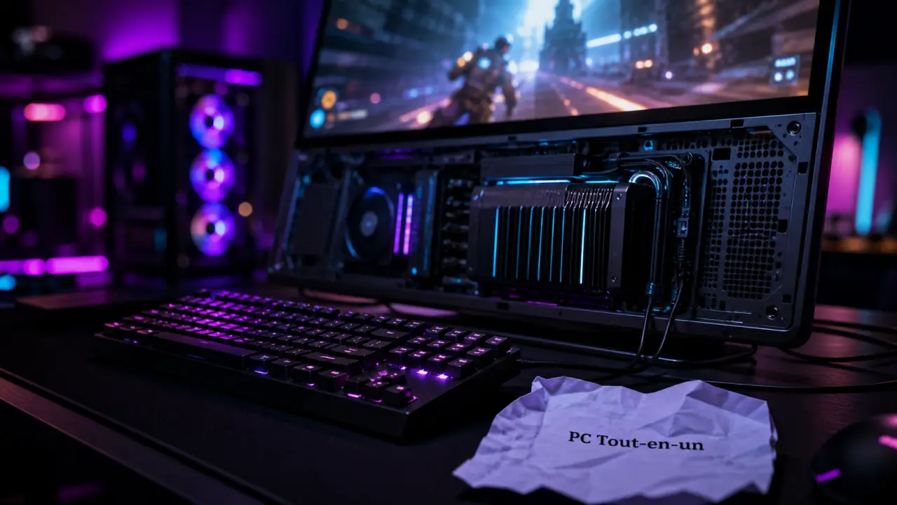 pc tout en un gamer : puissance, chauffe et évolutivité, aperçu du refroidissement