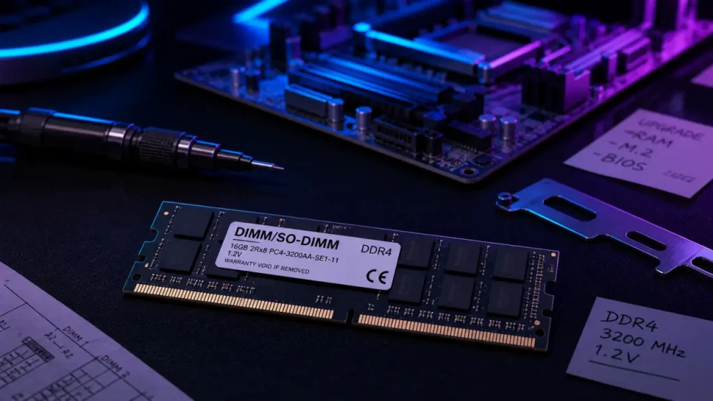Choisir la bonne RAM pour son PC : compatibilité, 16 Go et erreurs à éviter
