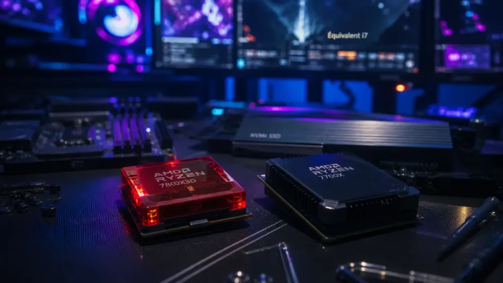 Ryzen 7 7800X3D : le Core i7-14700K est l’équivalent Intel le plus crédible, surtout pour créer