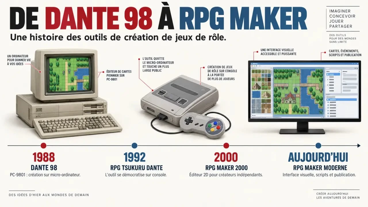 RPG Tsukuru et évolution des versions japonaises de RPG Maker