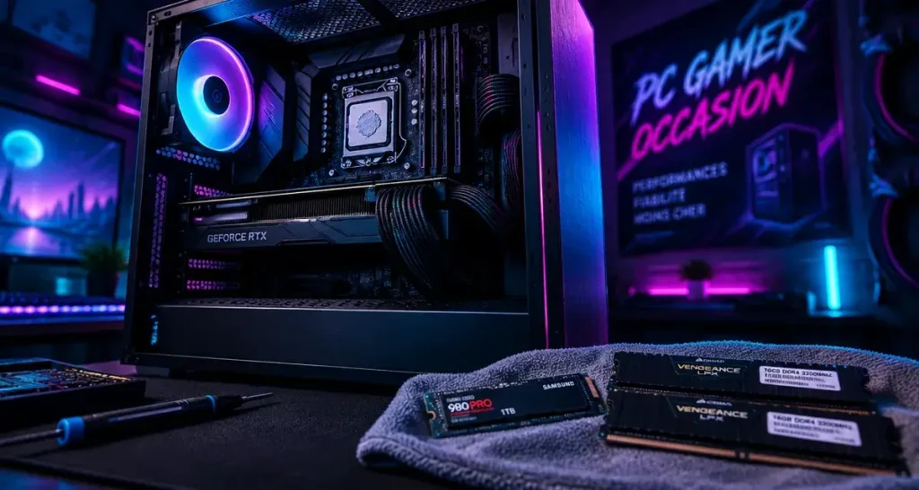PC gamer d’occasion : 4 critères pour une machine performante sans se ruiner