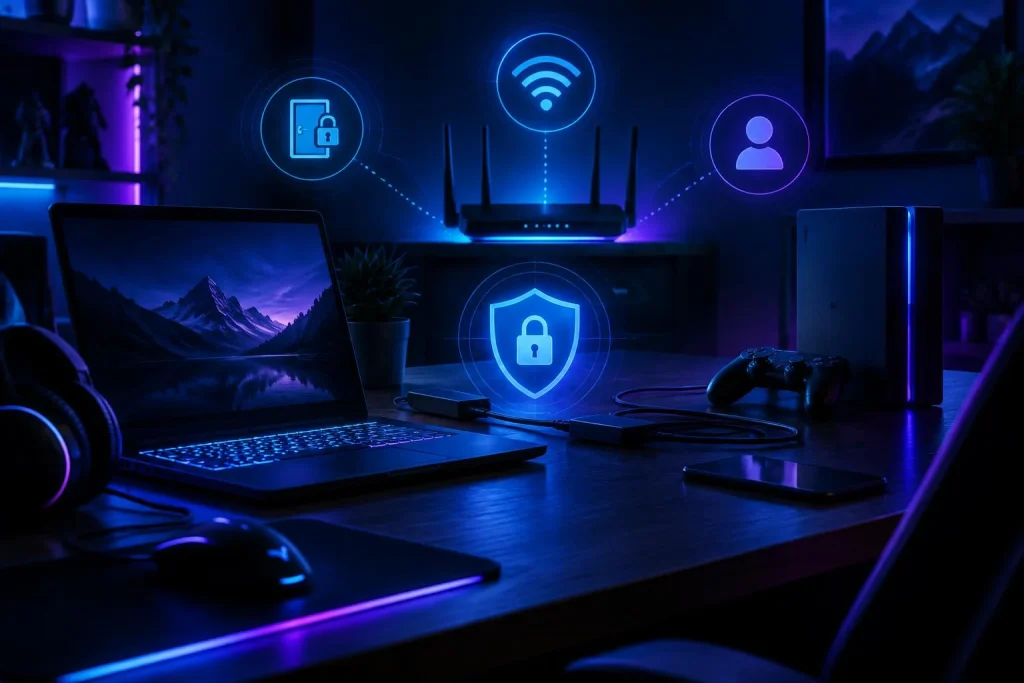 Setup gaming : la sécurité ne s’arrête pas au PC, elle commence par les accès oubliés