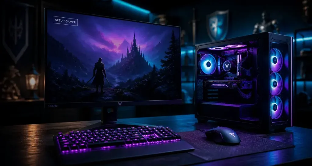 Setup PC gamer : équilibrer puissance, ergonomie et budget pour jouer sans compromis