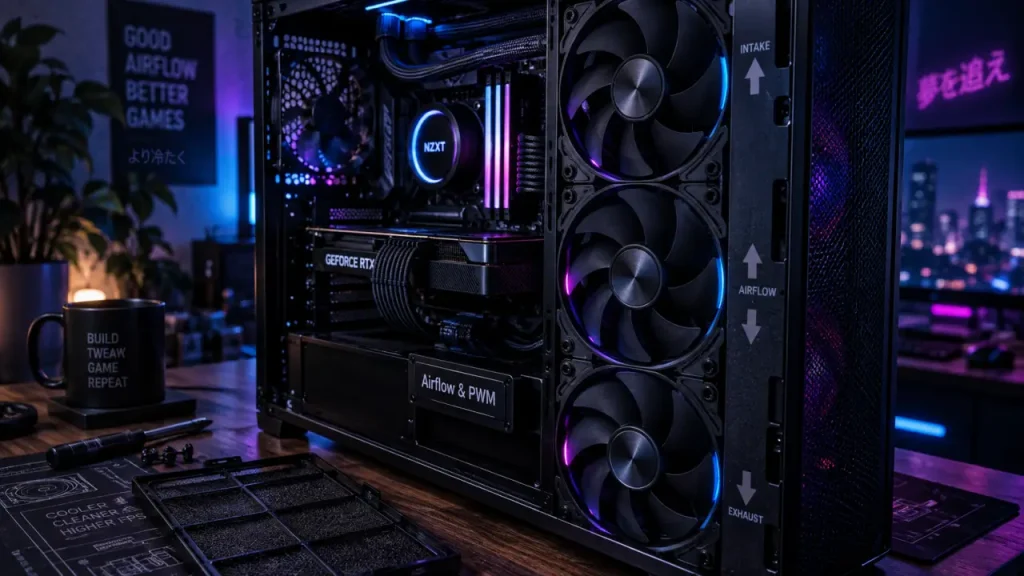 Ventilateur PC gamer : 120 ou 140 mm, PWM et le montage qui piège la chaleur