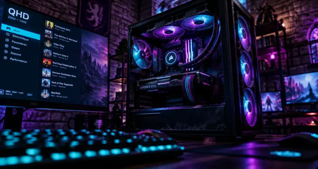 Le QHD offre le meilleur équilibre pour un PC gaming Black Friday