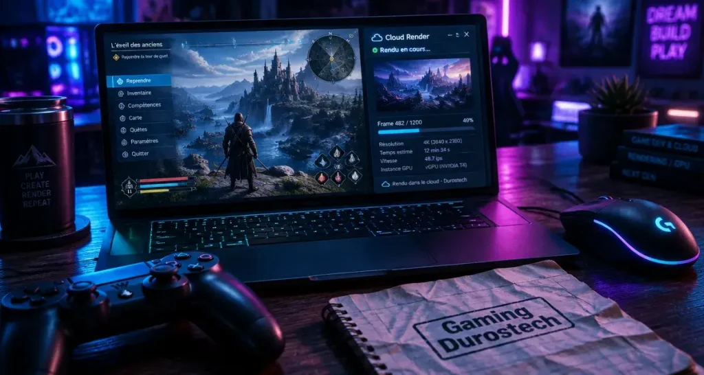 Le gaming Durostech relie cloud, IA et expérience de jeu