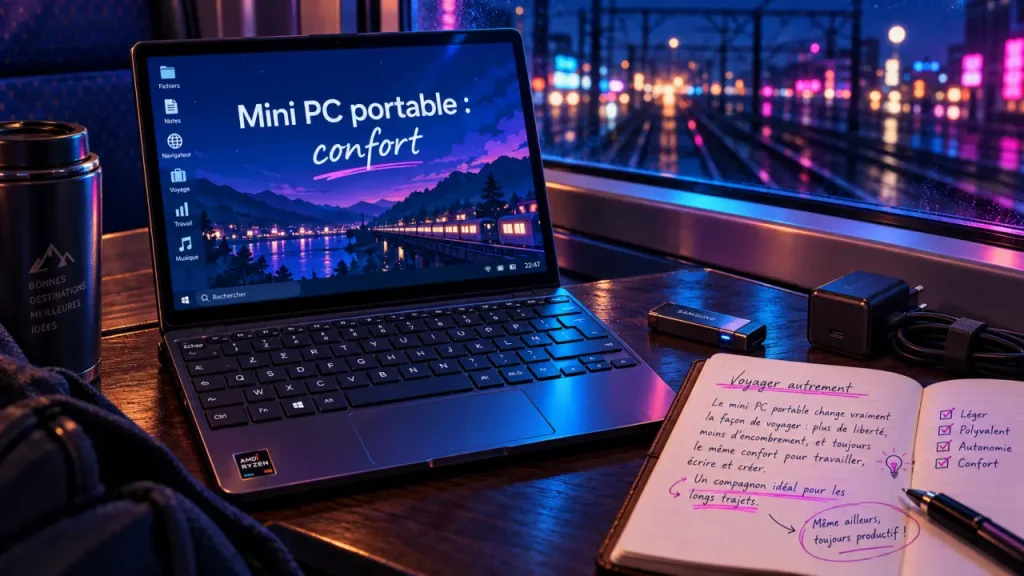 Mini PC portable : voyager léger sans sacrifier le clavier ni l’autonomie