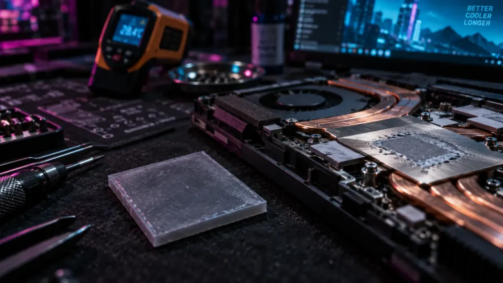 Pads thermiques MSI : l’épaisseur décide du contact entre CPU et GPU
