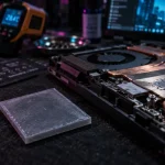 pads thermiques msi pc portable : épaisseur pour bon contact CPU et GPU
