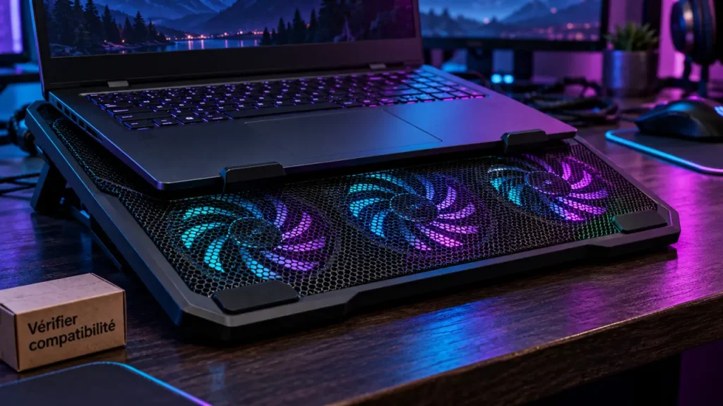 Refroidisseur PC portable en ligne : la taille ne suffit pas pour bien choisir