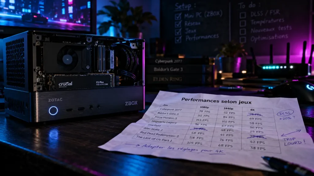 ZBOX gaming : un vrai PC de jeu compact, mais pas à choisir sur son nom